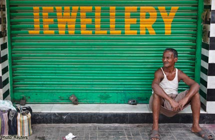 Staking Indiase juweliers